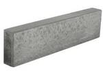 Obrubník chodníkový AZ BETON rovný šedý – 1000 × 250 × 100 mm