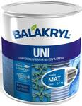 Barva univerzální Balakryl Uni mat bílá – 0,7 kg