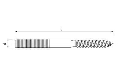 Šroub kombi – 10 × 140 mm ZB